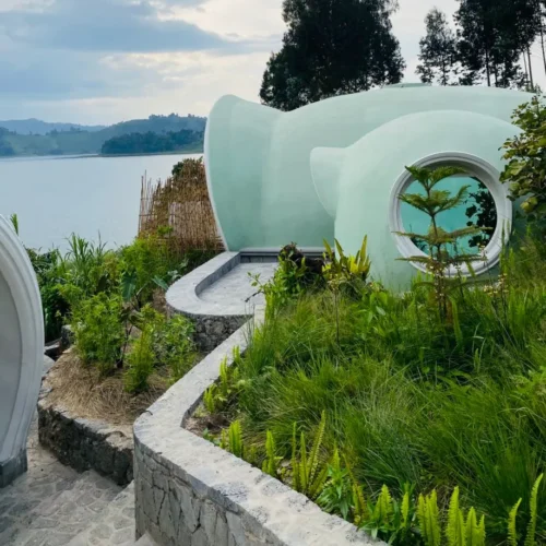 Kisoro Art island on Lake Mutanda in Kisoro