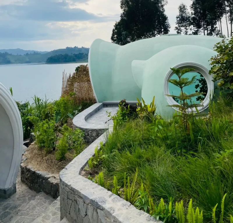 Kisoro Art island on Lake Mutanda in Kisoro
