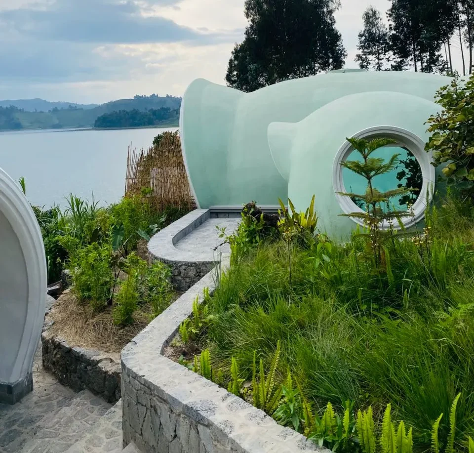 Kisoro Art island on Lake Mutanda in Kisoro