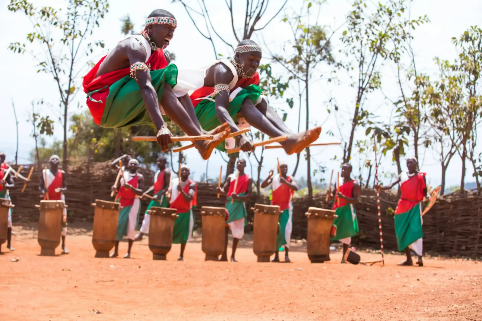 Dancers at Gishora Drum Sanctuary in Burundi