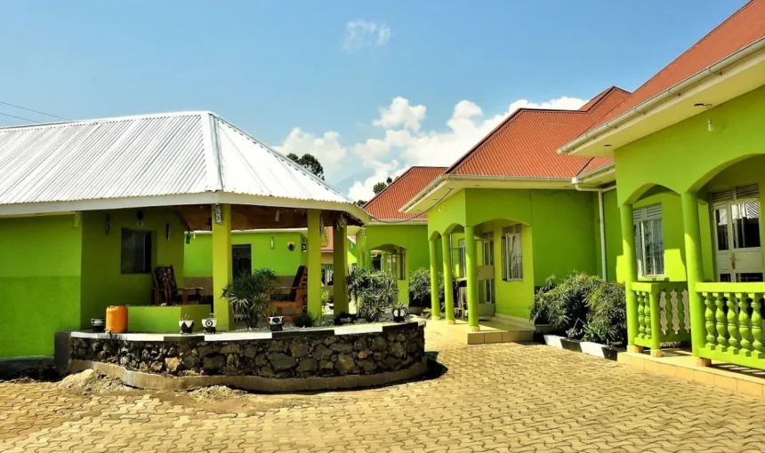 Iliba Guest House exterior surrounded by trees