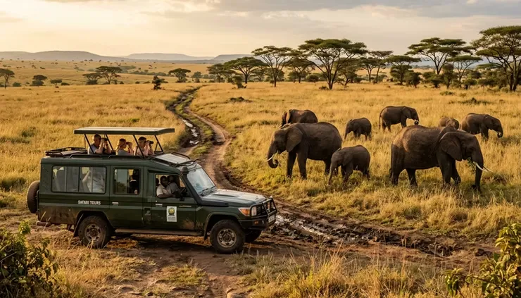 Elephants are one of Uganda’s most reliable Big Five sightings in the major savanna parks.