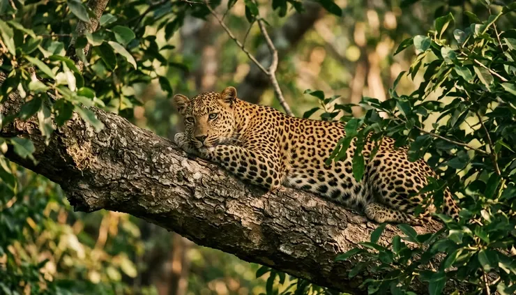 Leopards are present in several Ugandan parks, but sightings reward patience and good guiding.