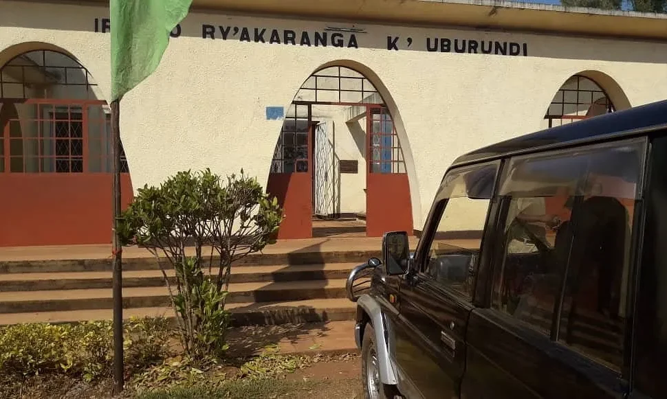 Entrance of Gitega Museum