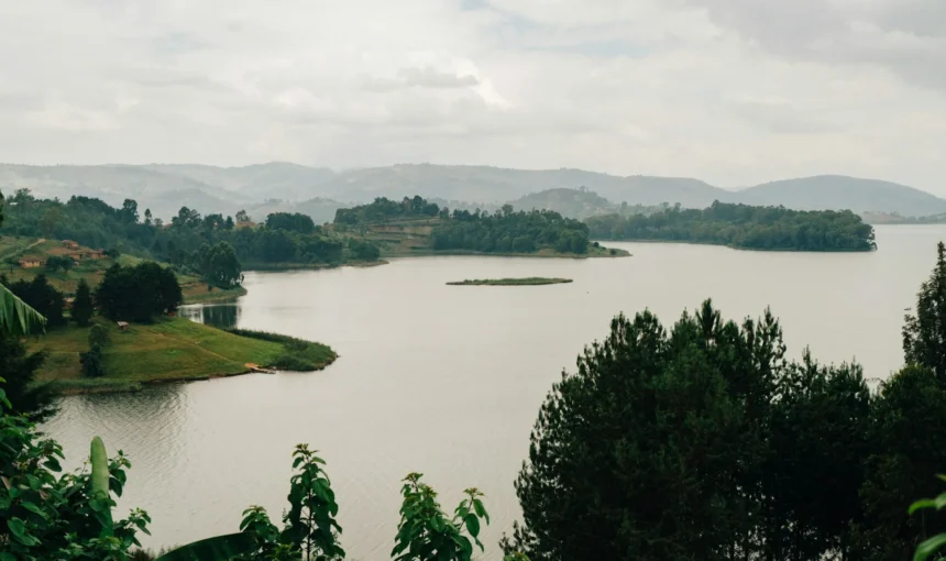 Lake Bunyonyi in Uganda