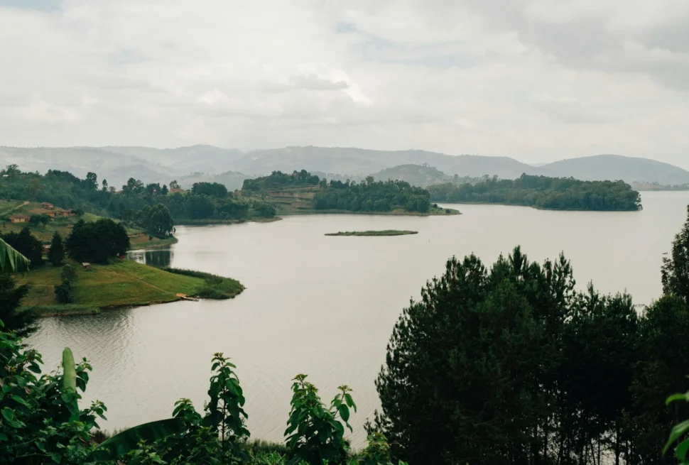 Lake Bunyonyi in Uganda